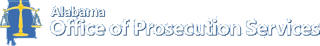 Alabama Office of Prosecution Services logo